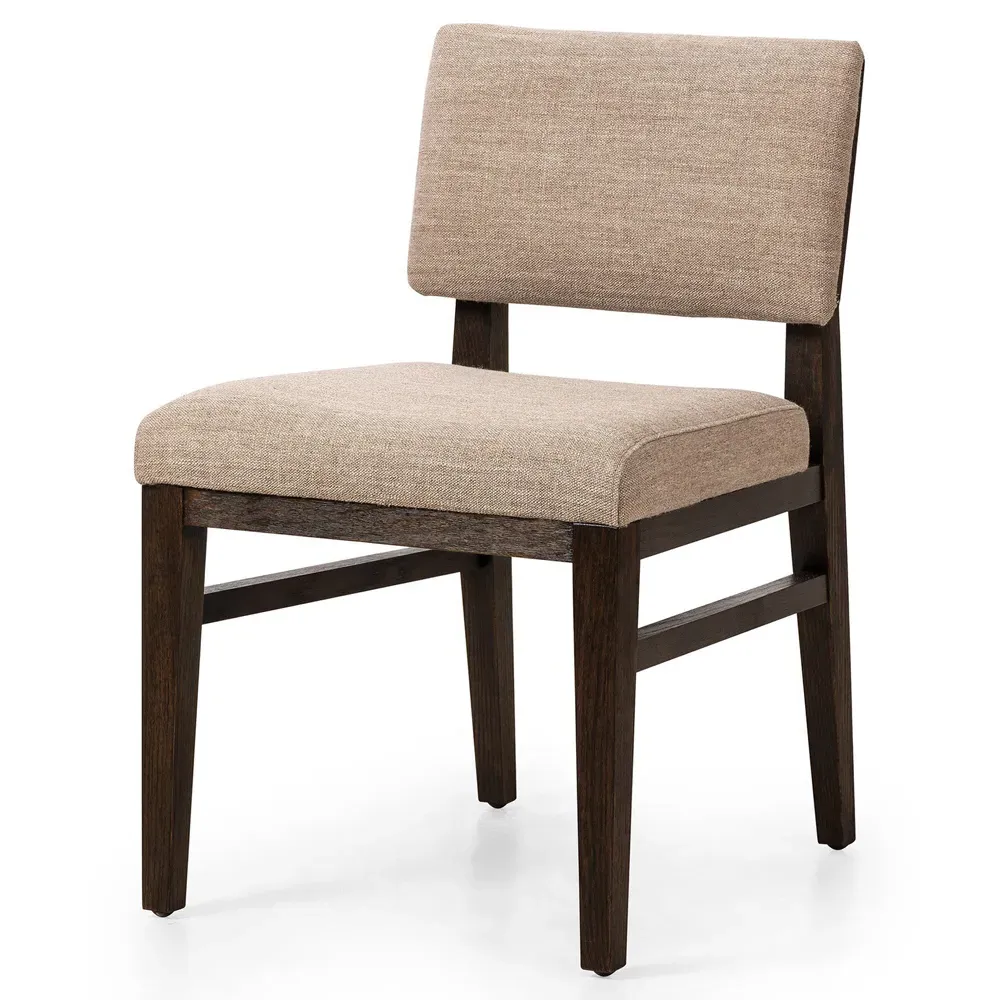 Christian Dining Chair - Beige, Oak