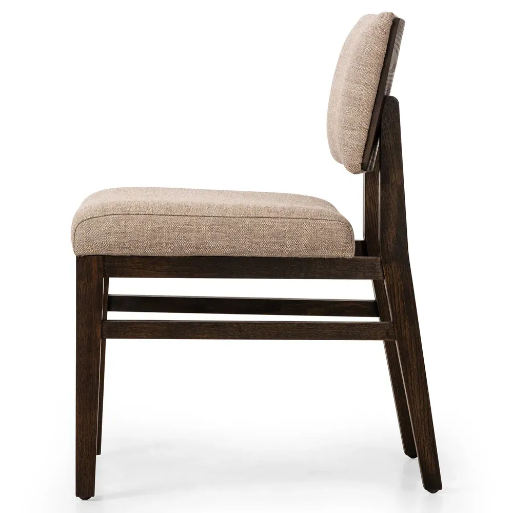 Christian Dining Chair - Beige, Oak
