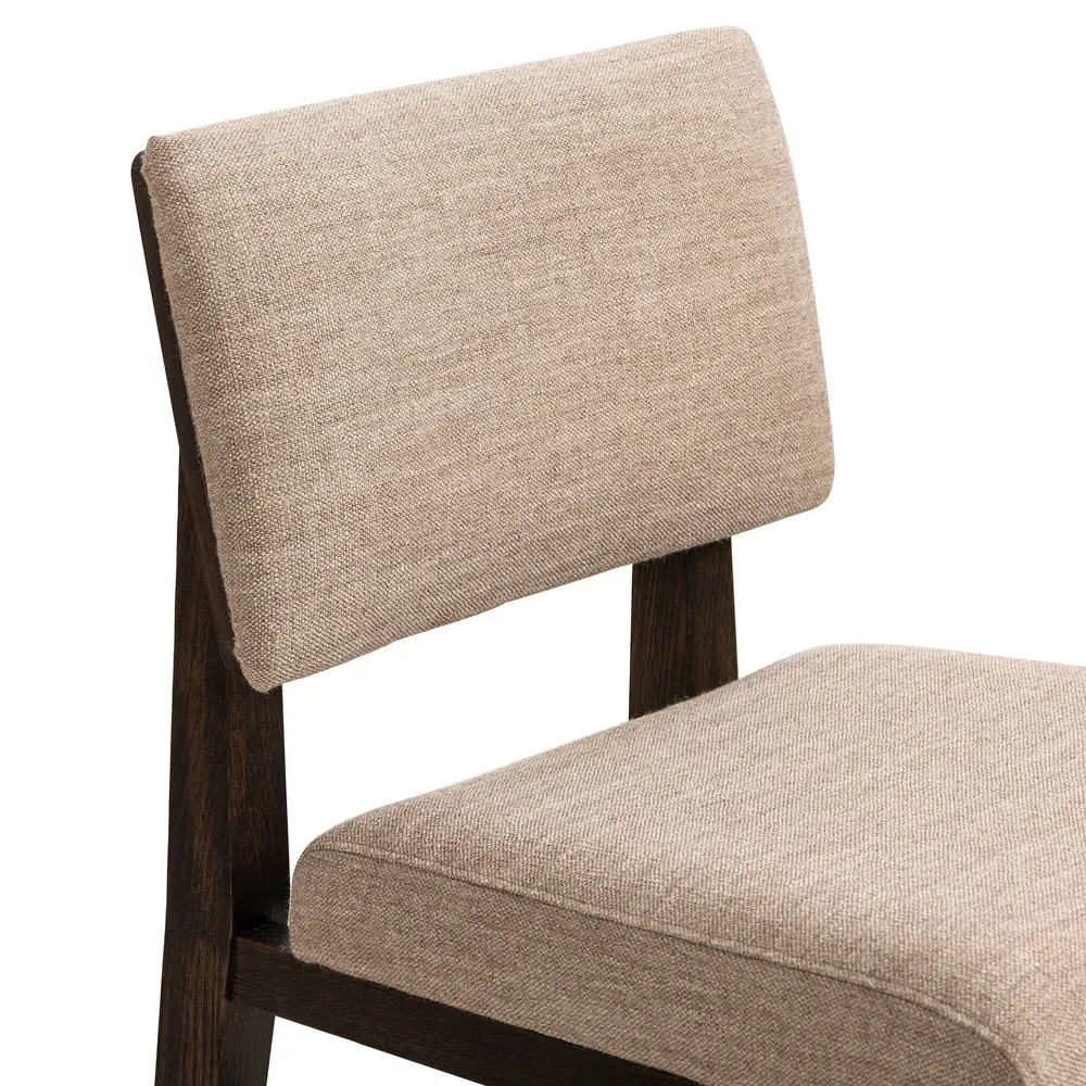 Christian Dining Chair - Beige, Oak