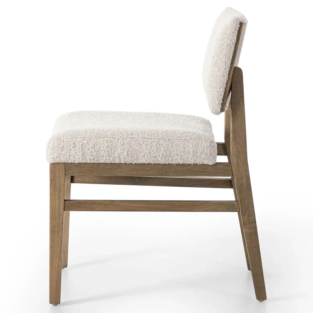 Christian Dining Chair - Cream, Oak