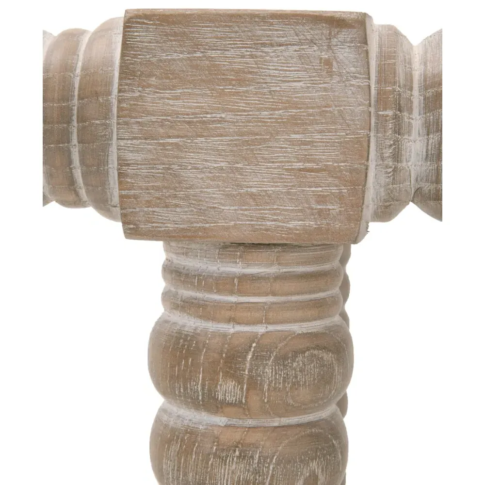 Christine Counter Stool - Beige, Ash Wood