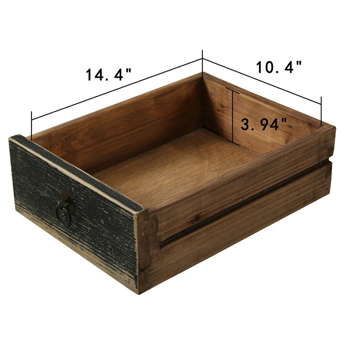 Cinzia Sideboard - Black, Pine Wood