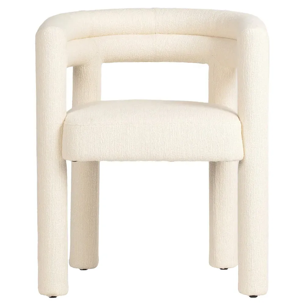 Claire Dining Arm Chair - Cream
