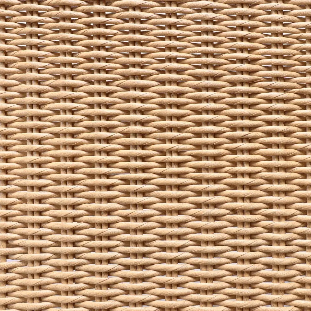 Claire Woven Wicker Outdoor Dining Arm Chair - Brown