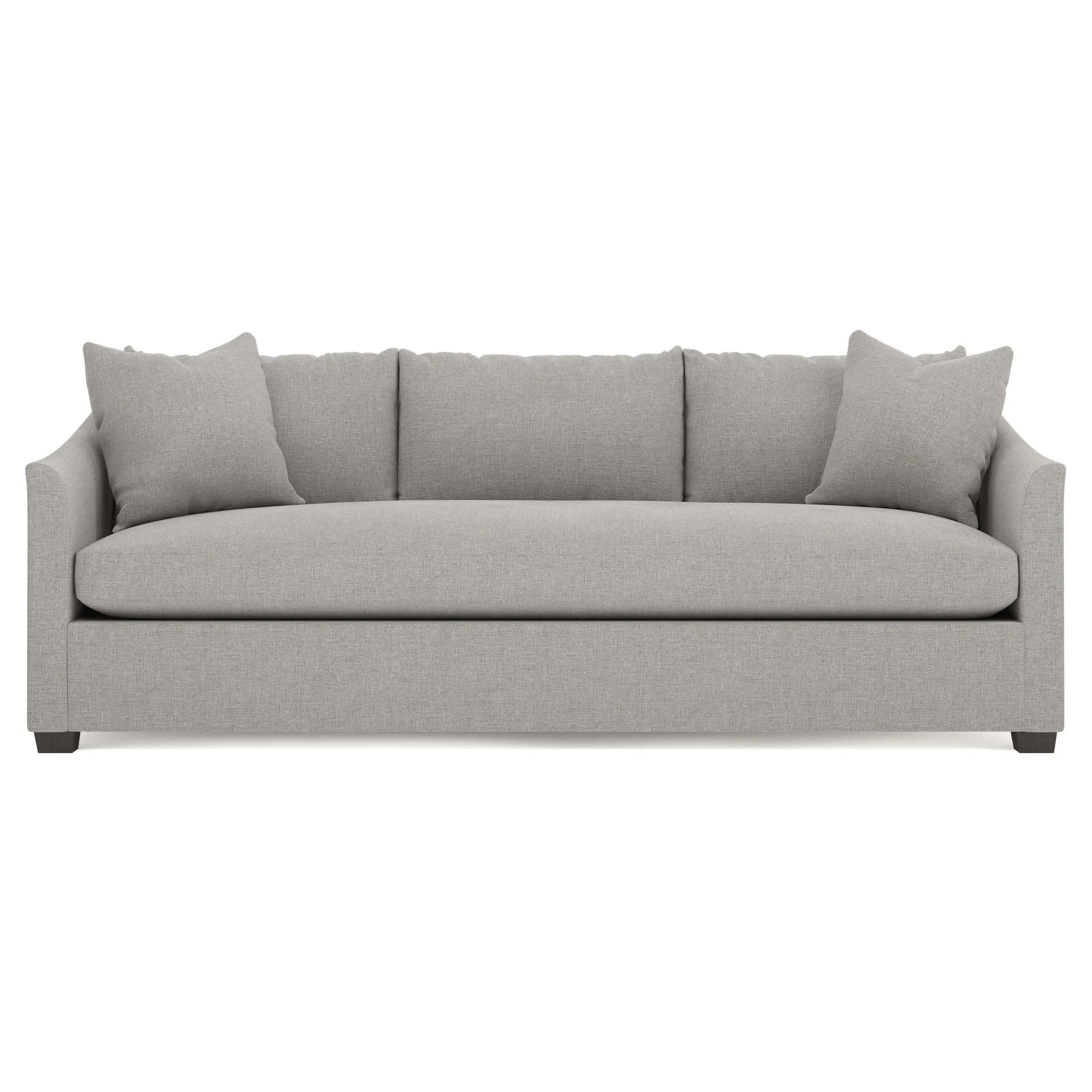Clairmont Bench Cushion Sofa - Pebble image