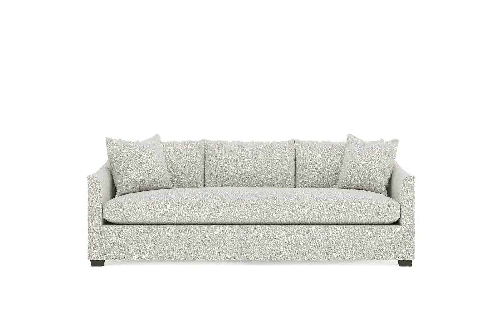Clairmont Bench Cushion Sofa - Porcelain