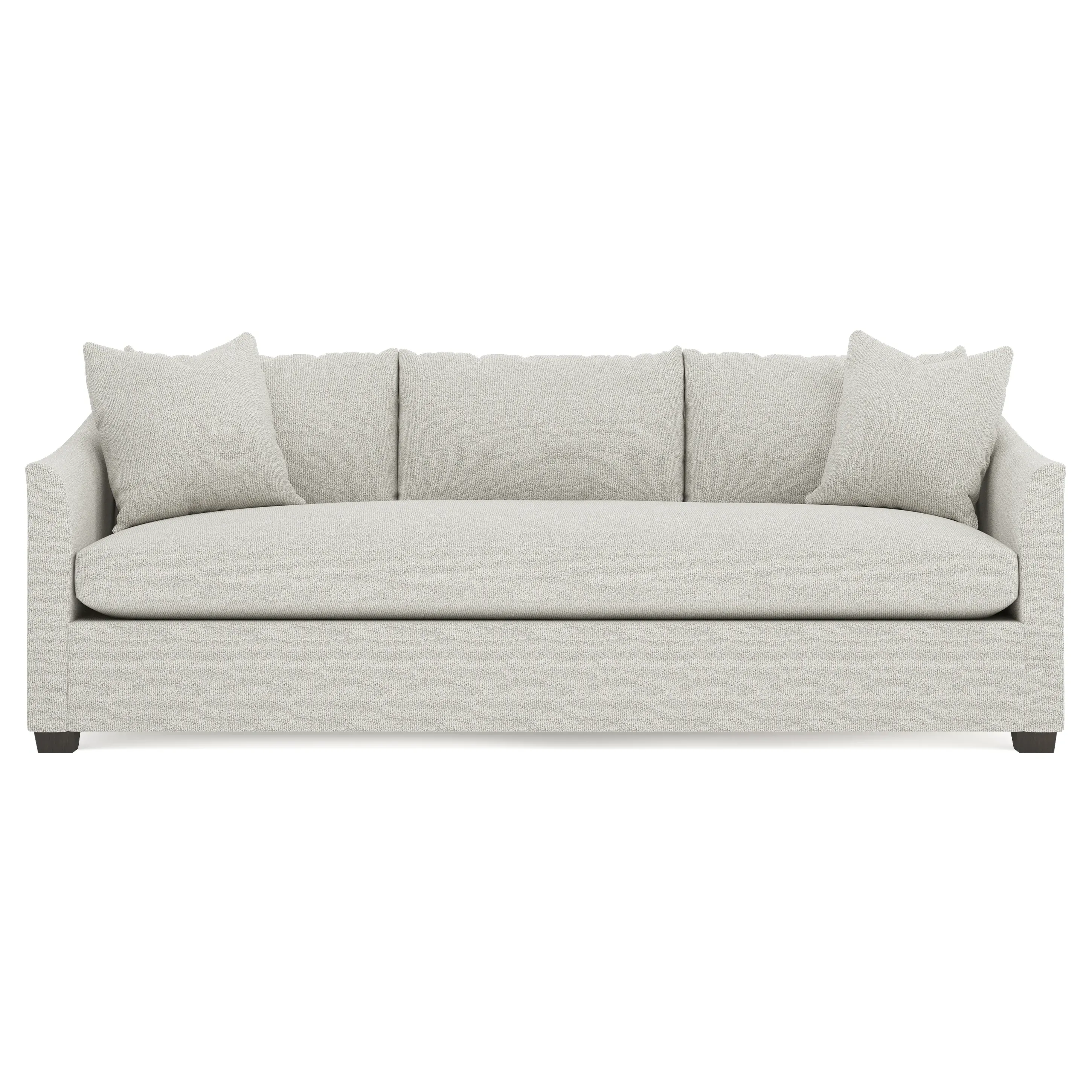 Clairmont Bench Cushion Sofa - Porcelain