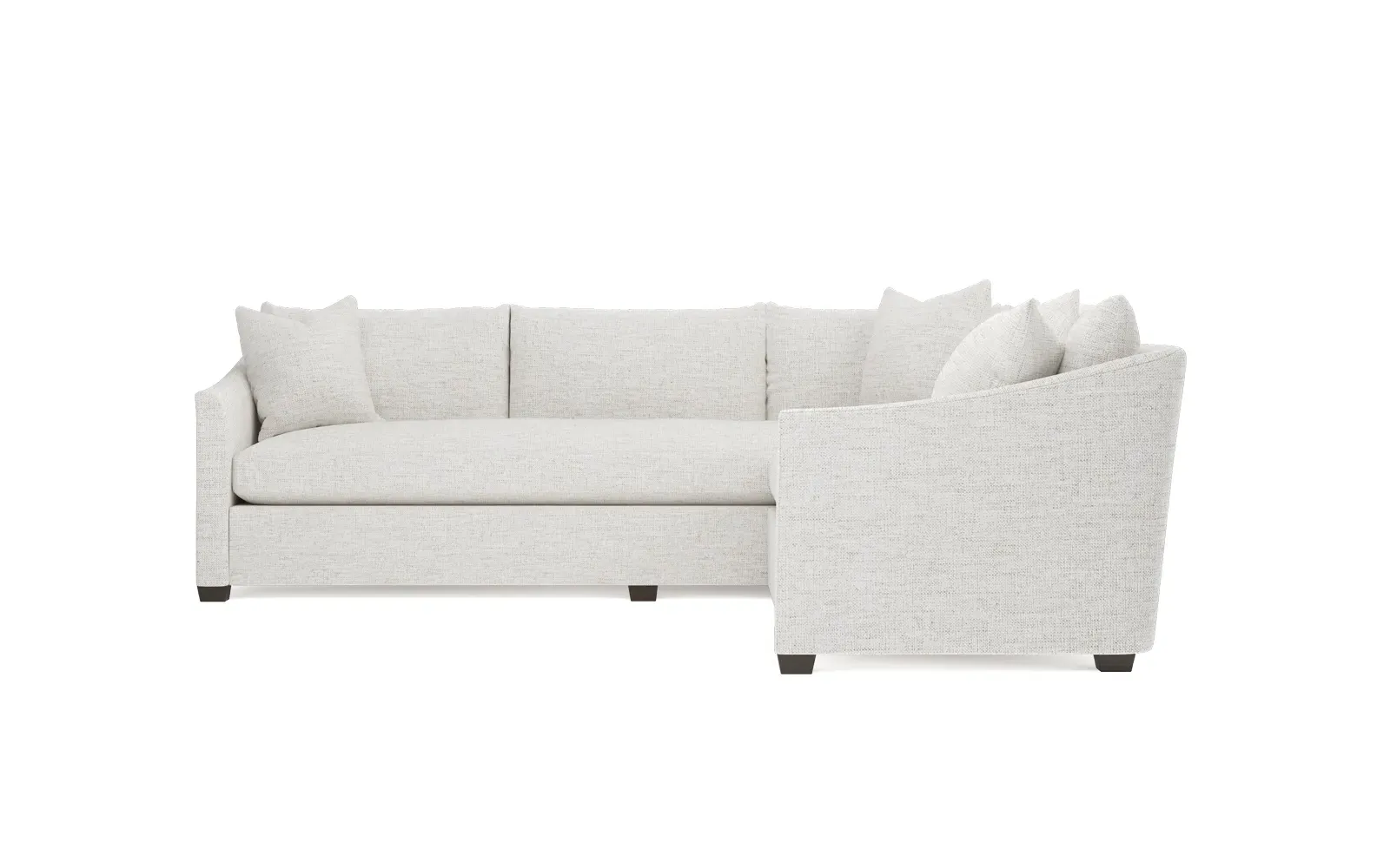 Clairmont Corner Sectional - Heathered Ivory