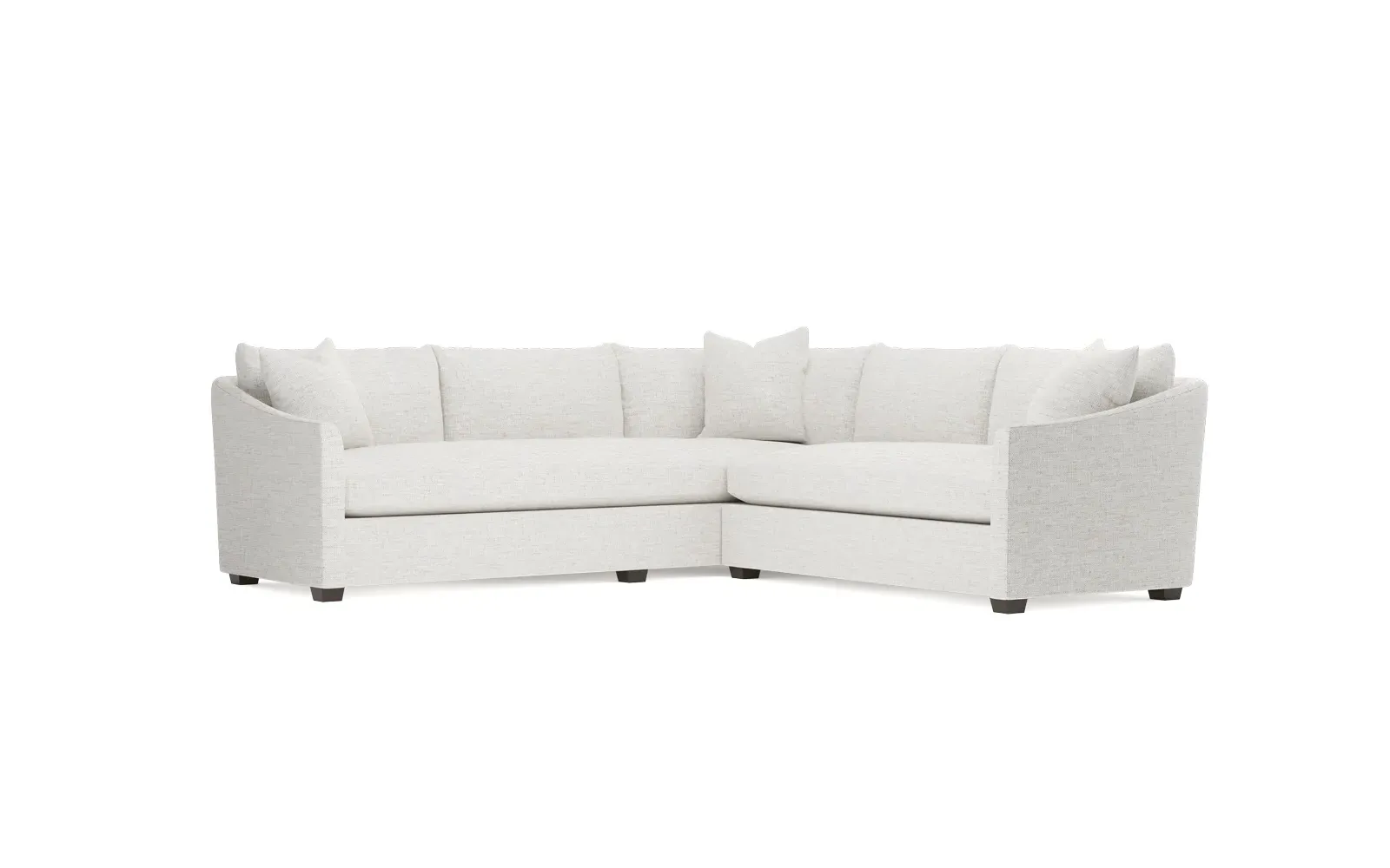 Clairmont Corner Sectional - Heathered Ivory