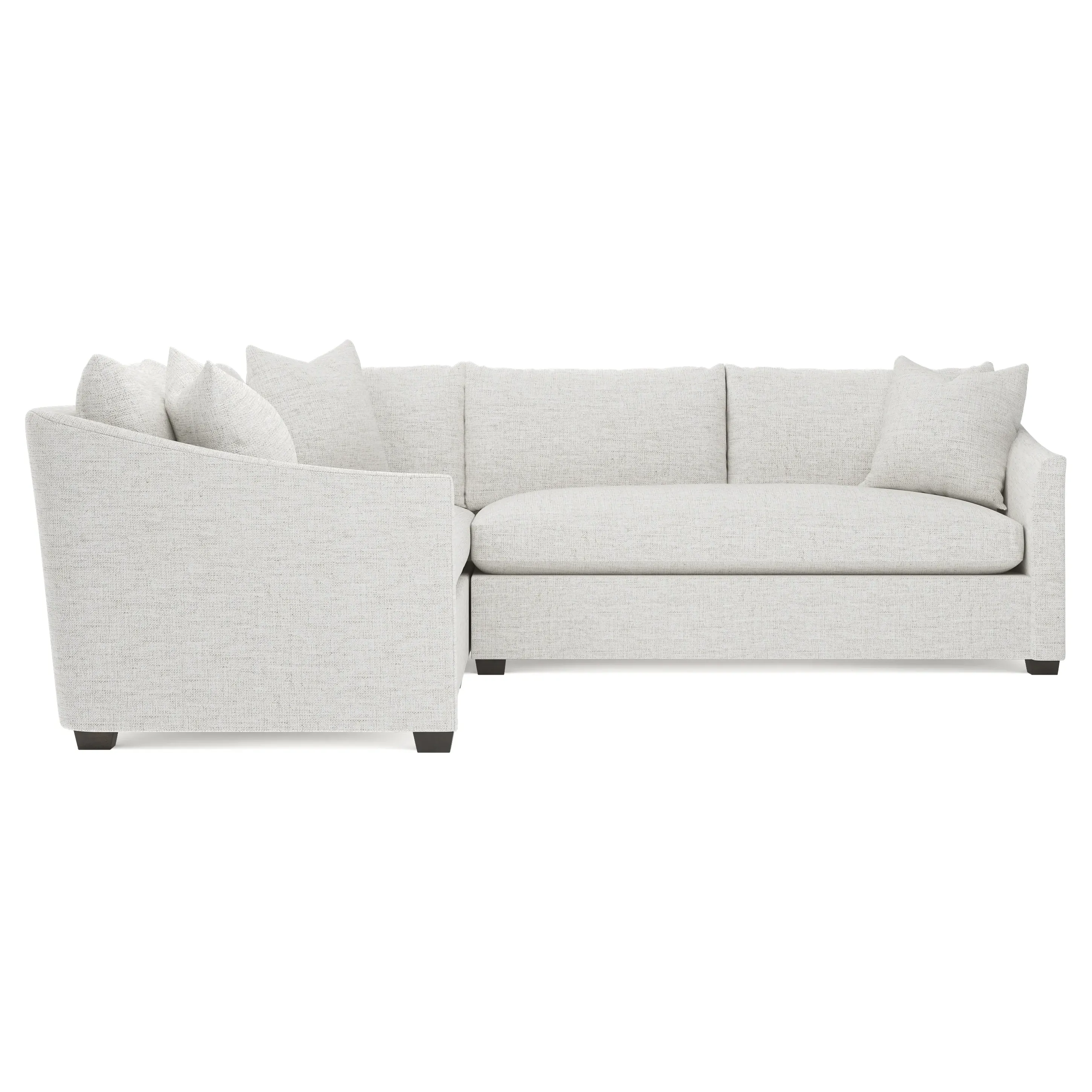 Clairmont Corner Sectional - Heathered Ivory