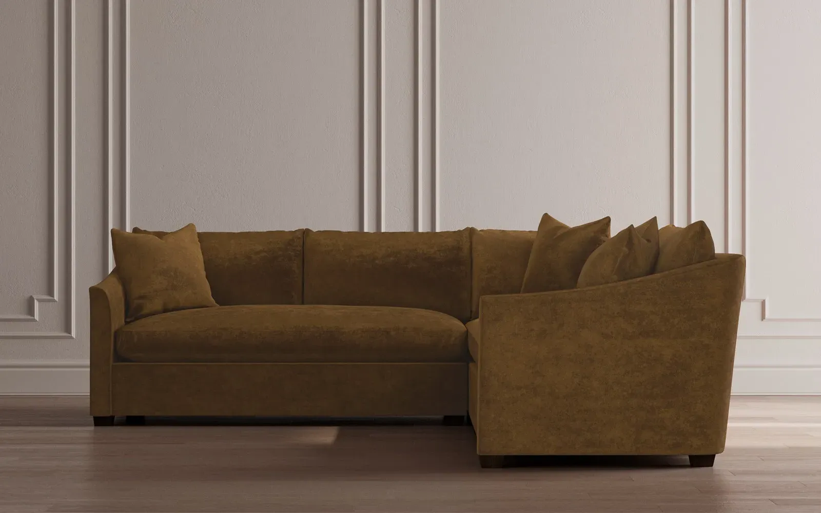 Clairmont Corner Sectional - Pebble