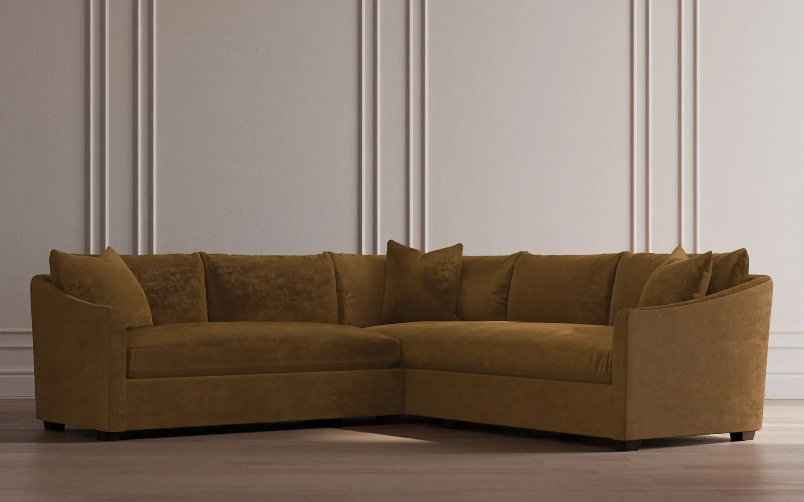 Clairmont Corner Sectional - Pebble
