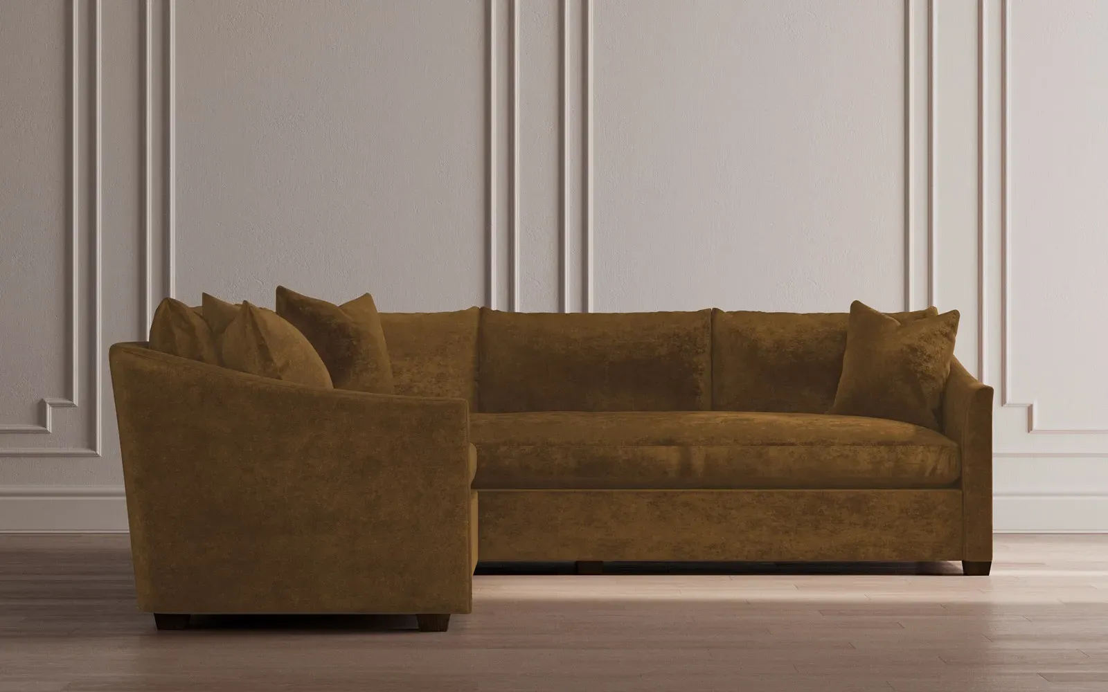 Clairmont Corner Sectional - Pebble