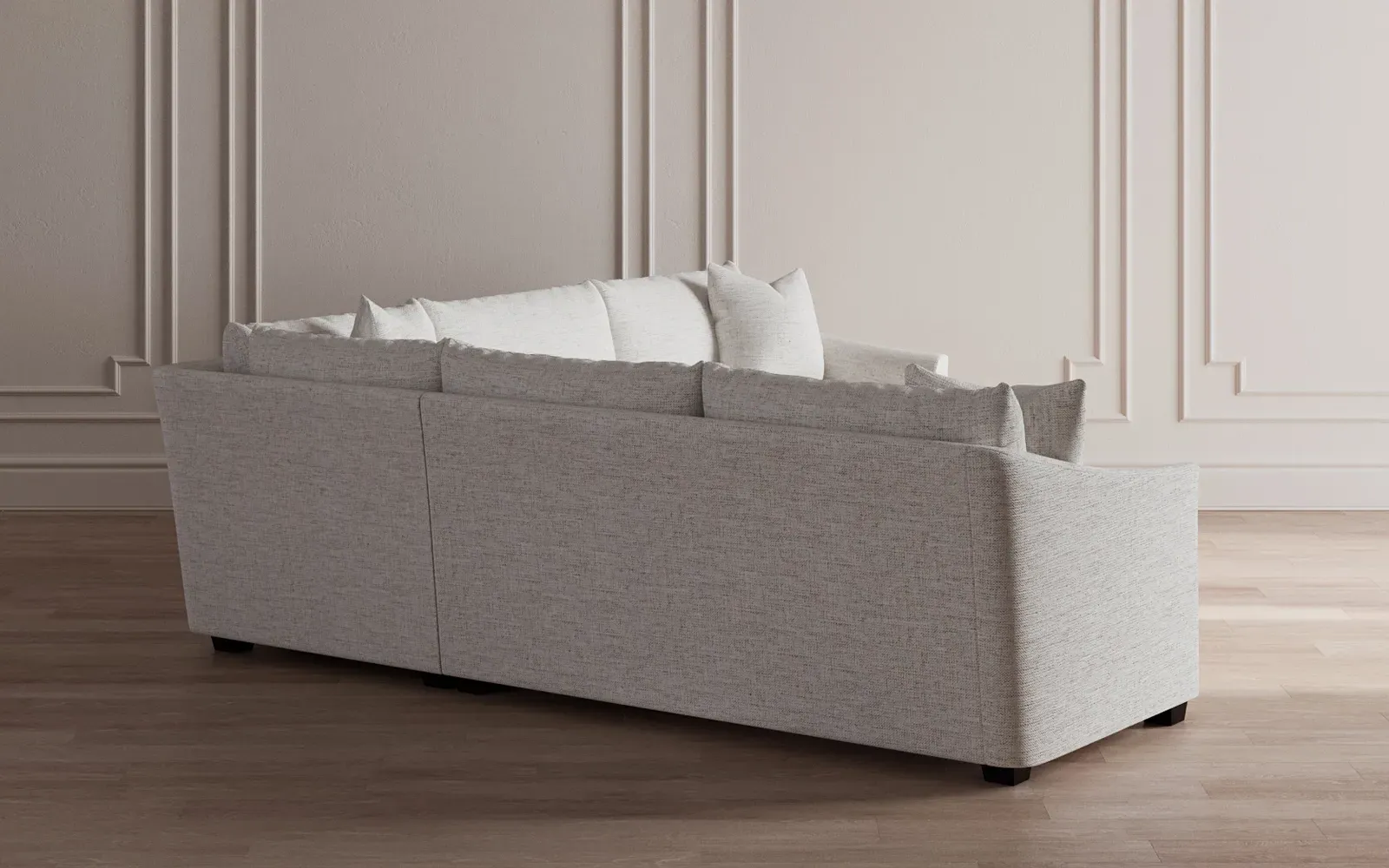 Clairmont Corner Sectional - Pebble