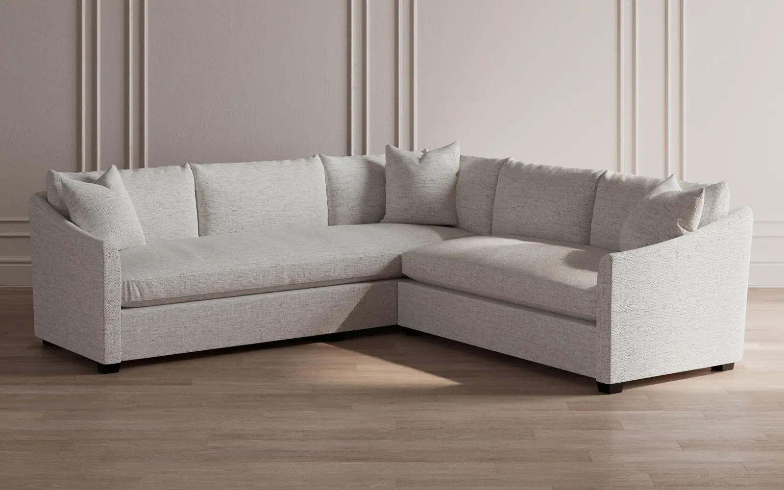 Clairmont Corner Sectional - Porcelain