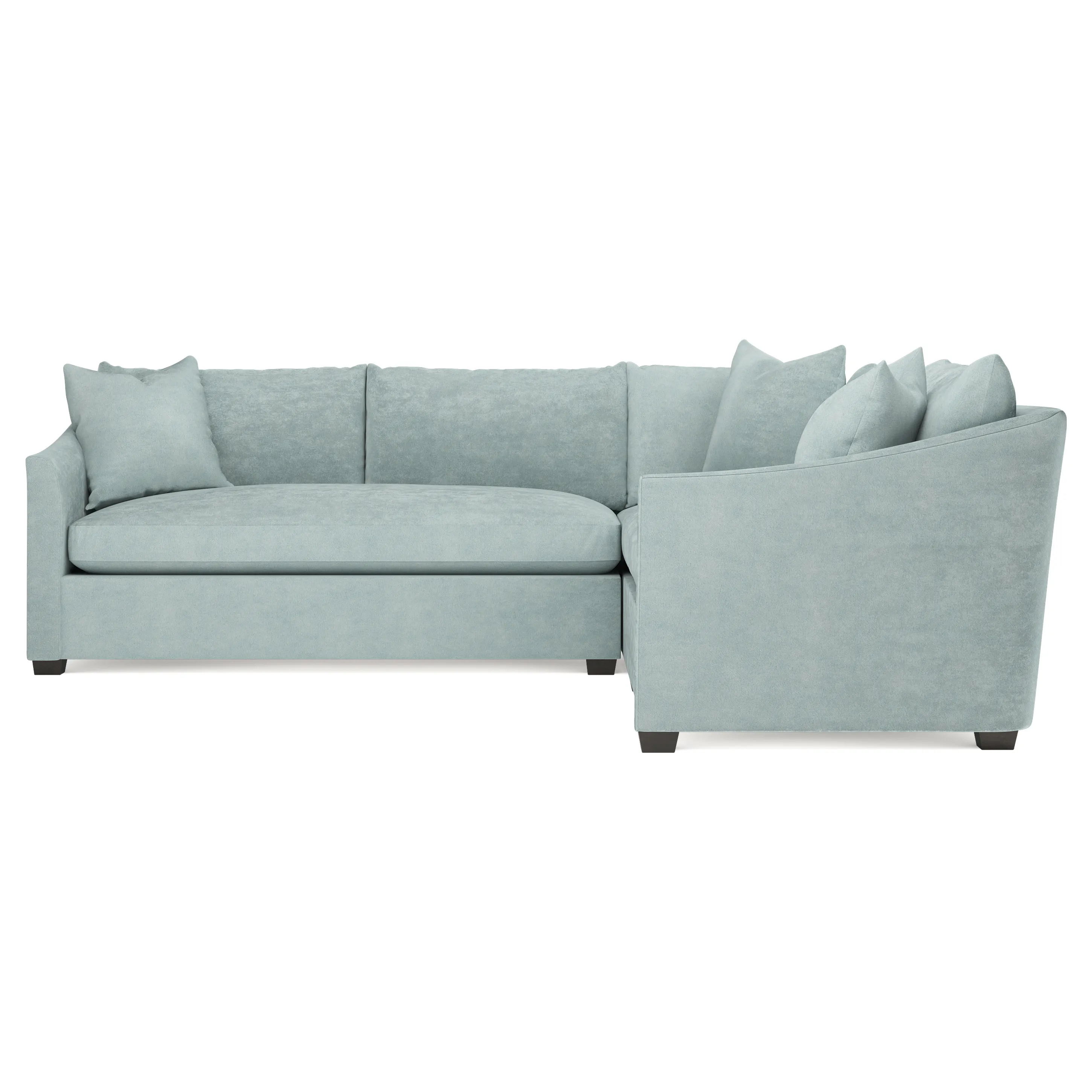 Clairmont L-Shaped Corner Sectional - French Blue