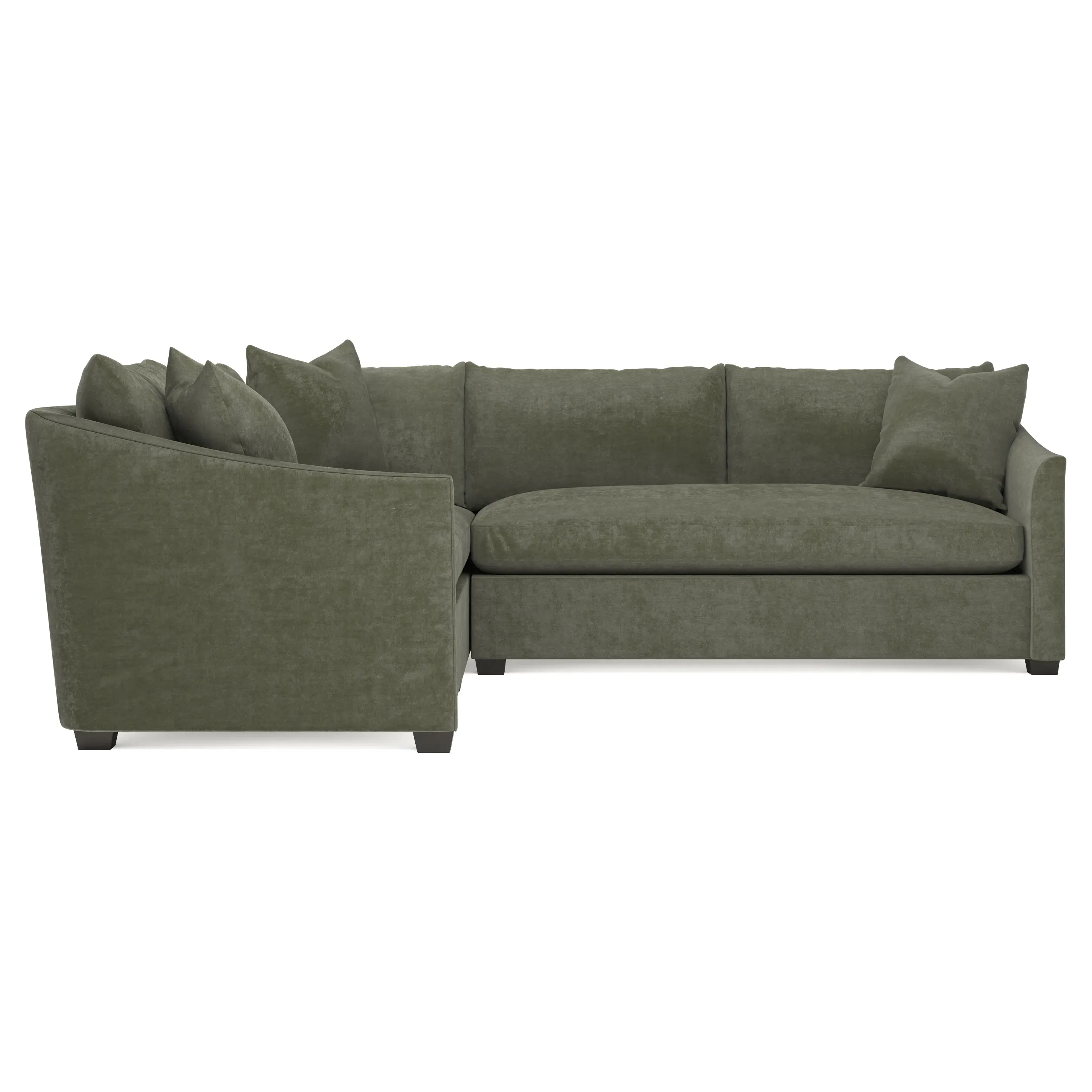 Clairmont L-Shaped Corner Sectional - Sage Green