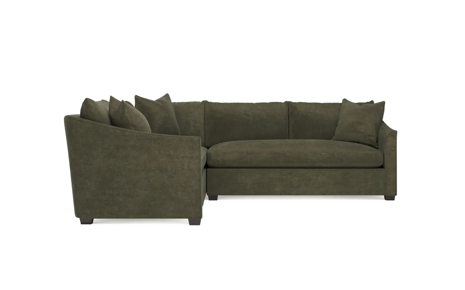 Clairmont L-Shaped Corner Sectional - Tuscan Olive