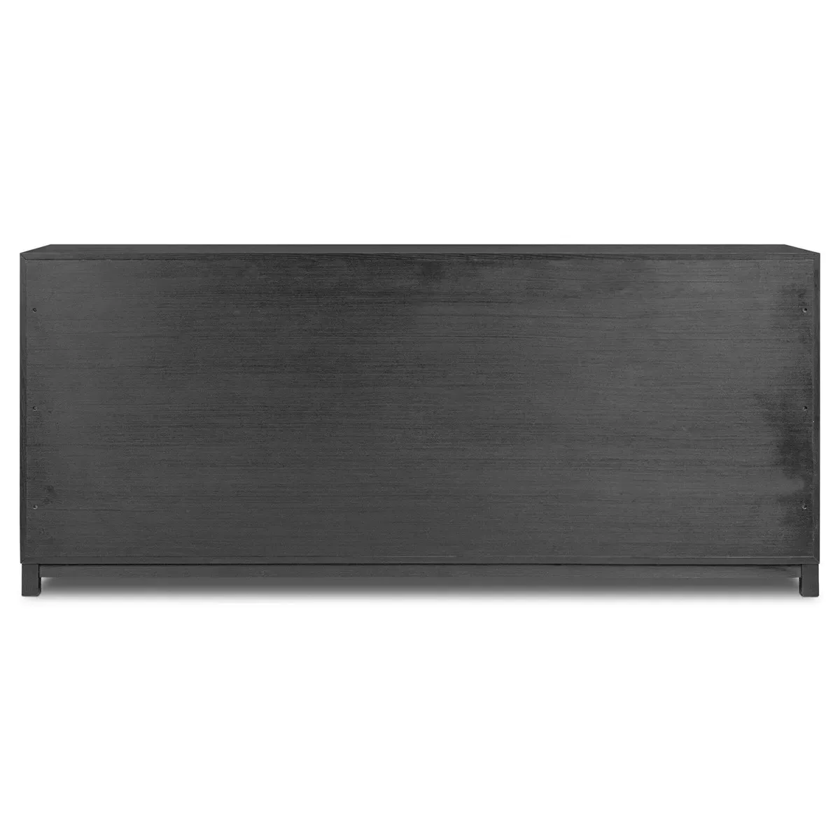 Clarence Double Dresser - Matte Black, Oak