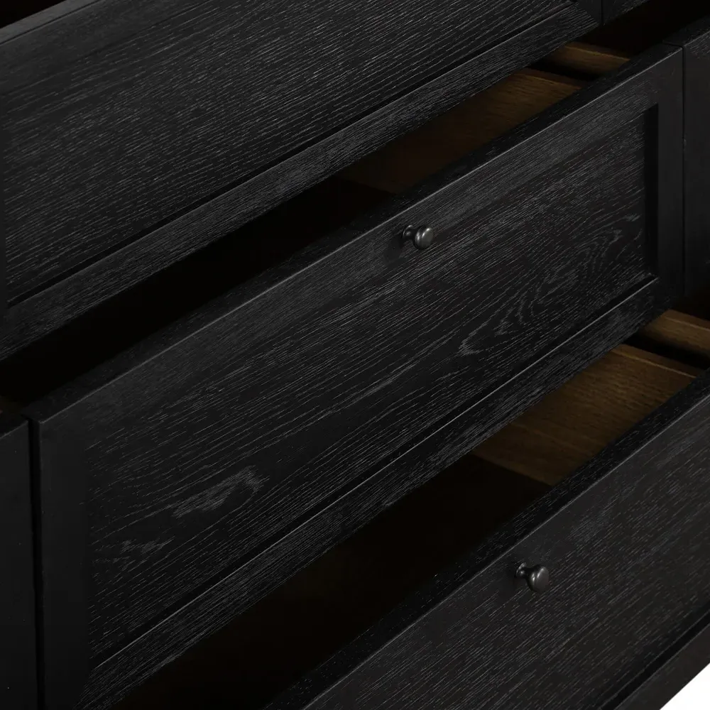 Clarence Dresser - Black, Oak