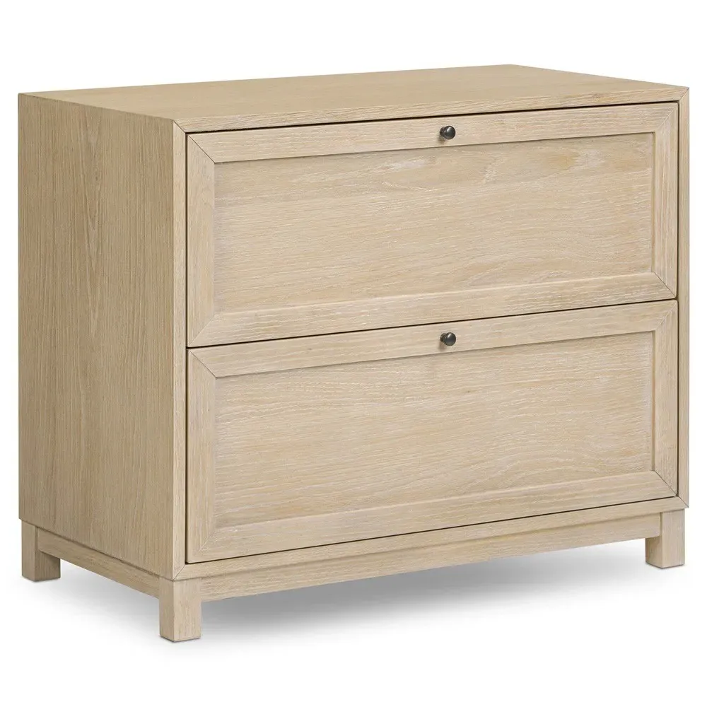 Clarence Nightstand - Light Bleached, Oak