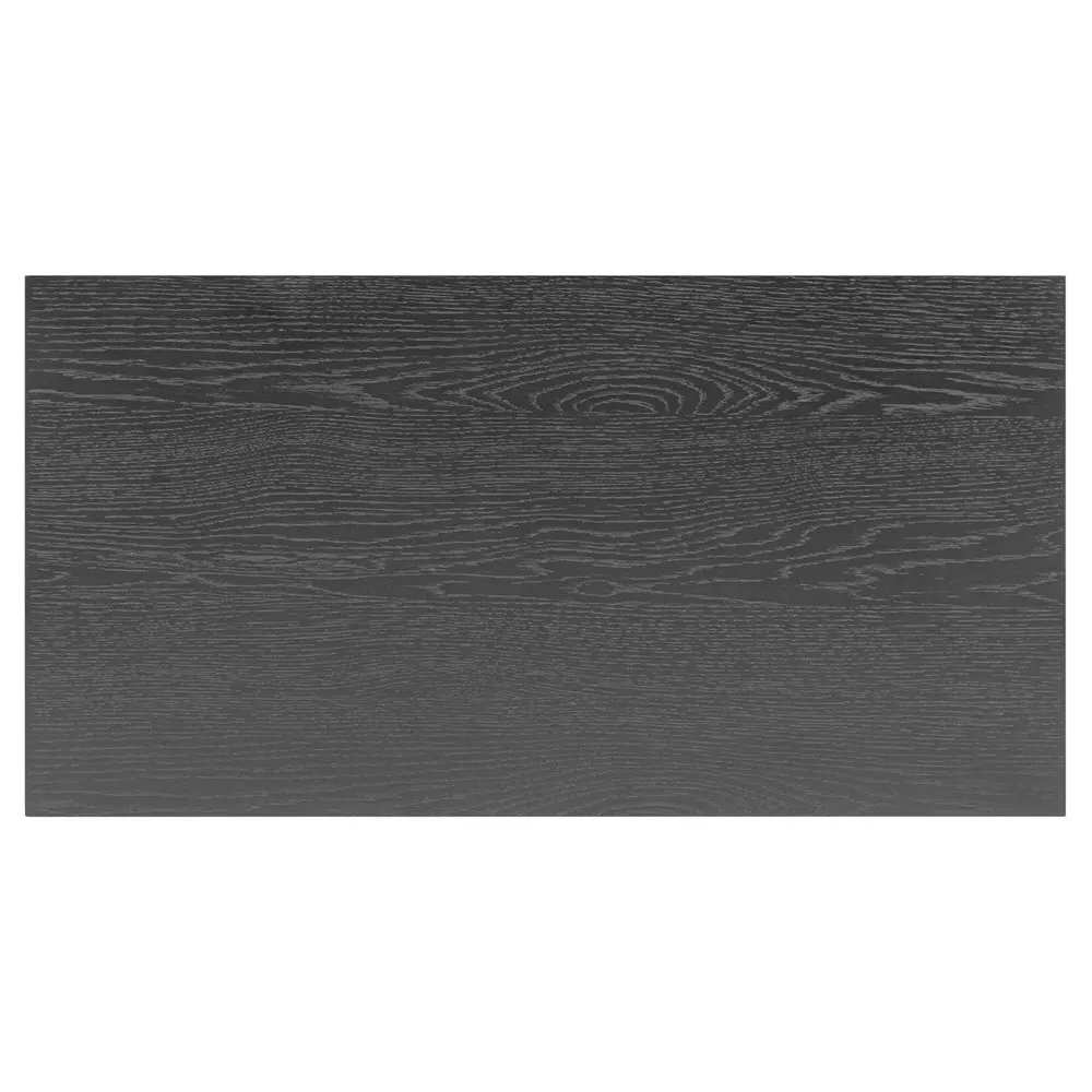 Clarence Nightstand - Matte Black, Oak