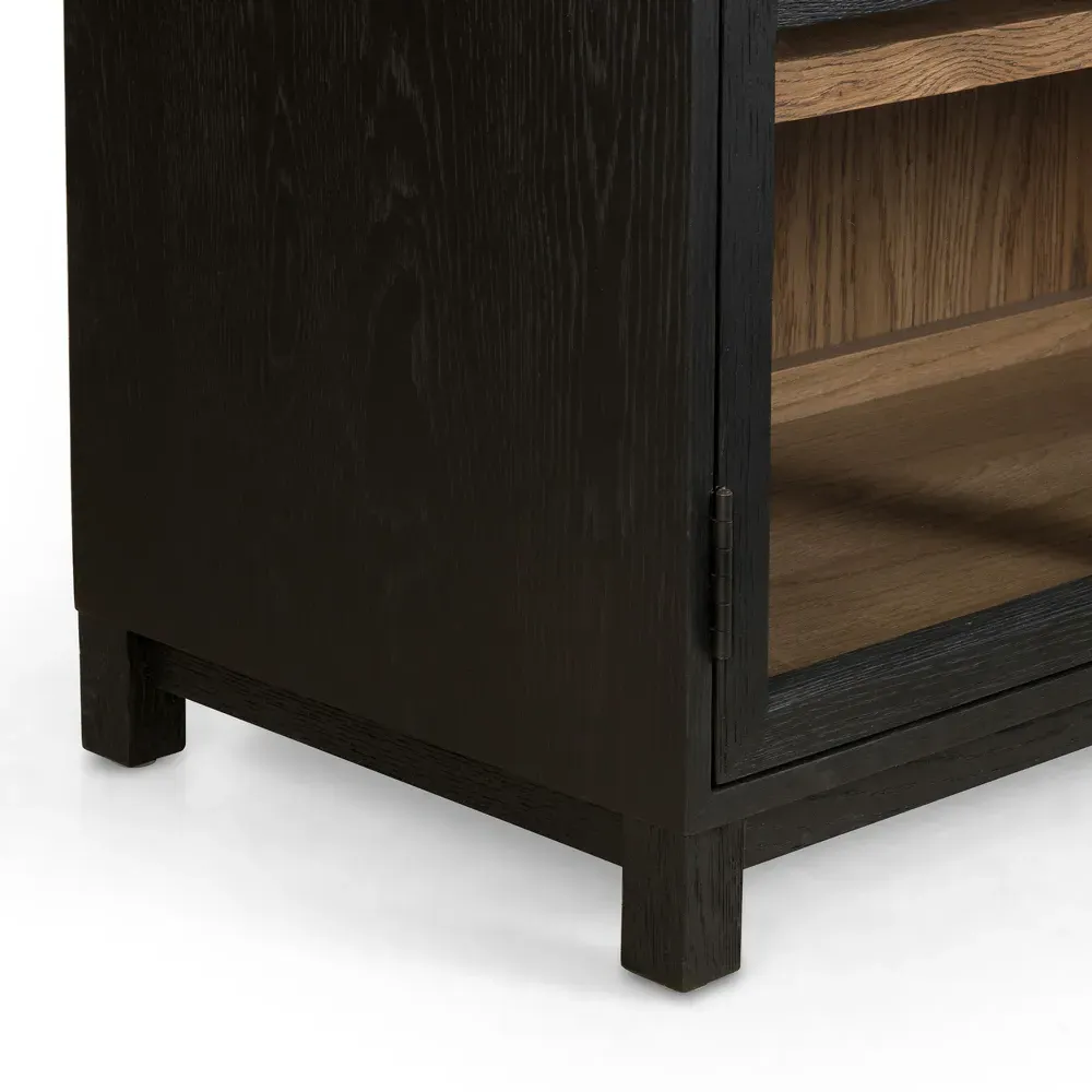 Clarence Sideboard - Black, Oak
