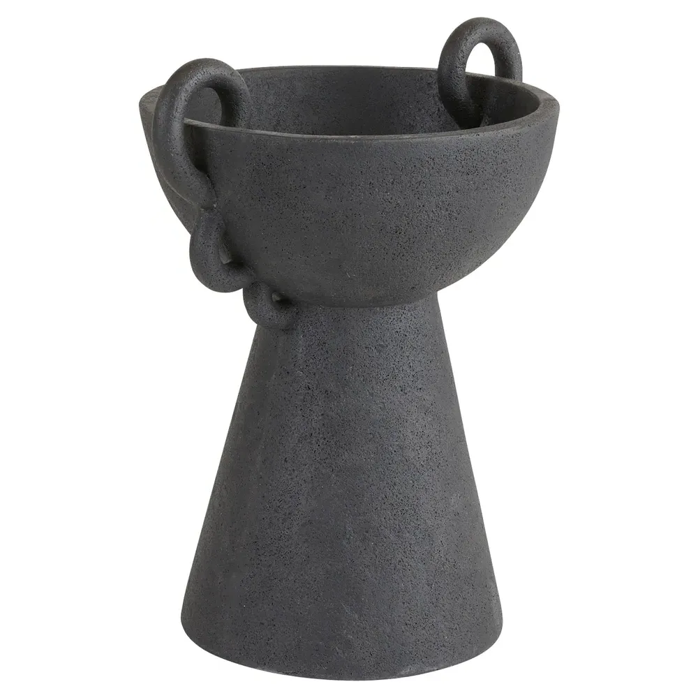 Clarke Outdoor Planter - Black, Composite