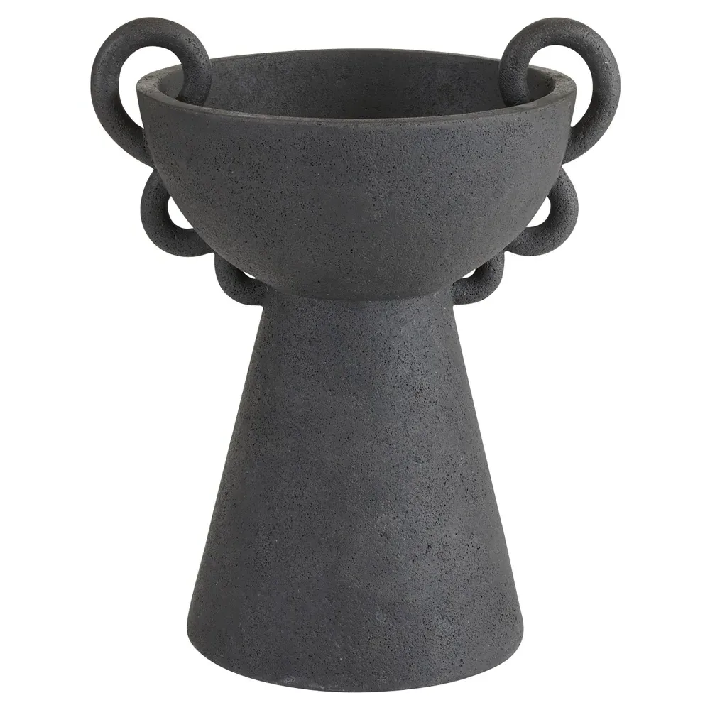 Clarke Outdoor Planter - Black, Composite