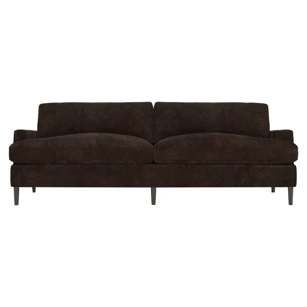 Claudie 3-Seater Sofa - Dark Chocolate