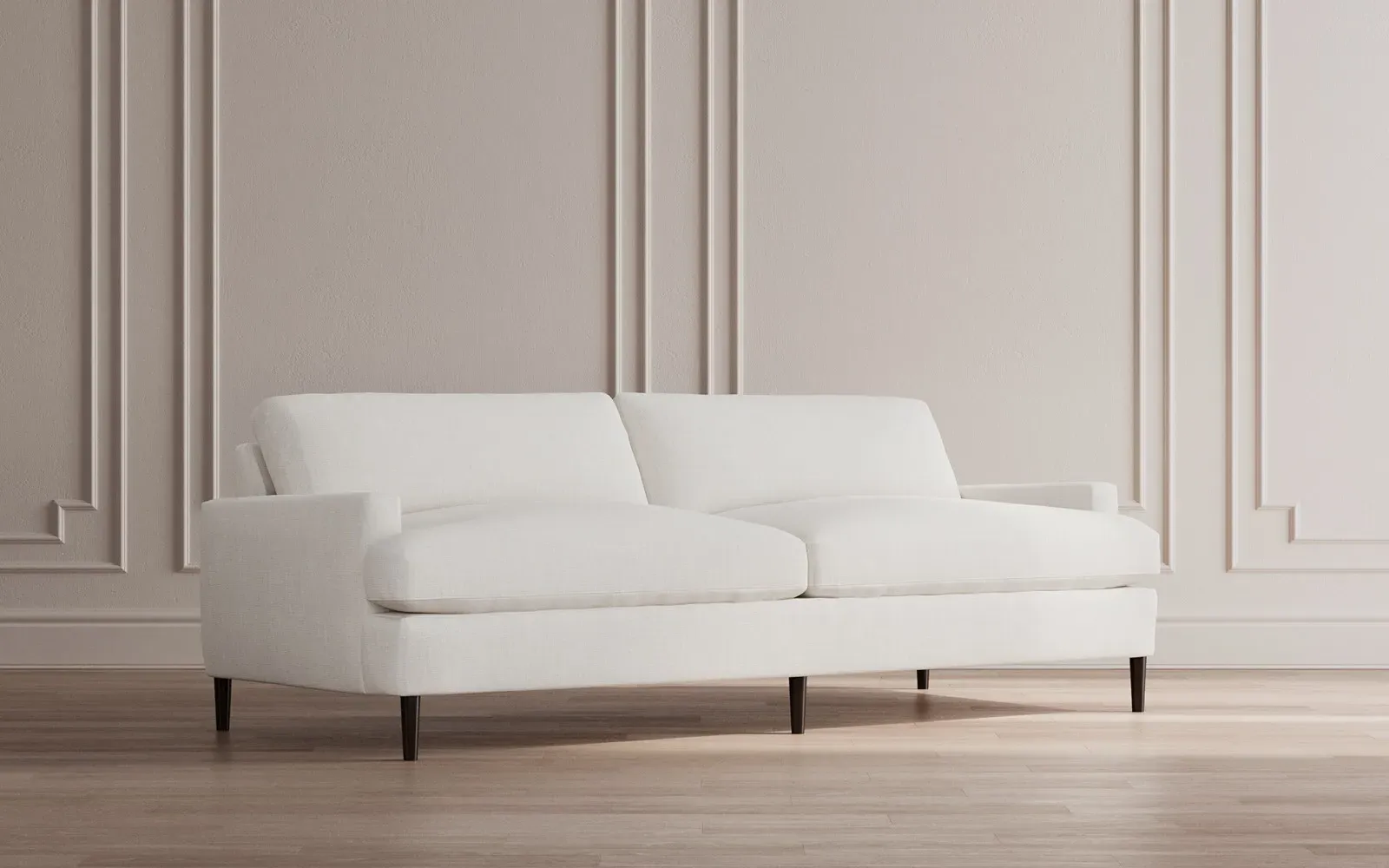 Claudie 3-Seater Sofa - Pearl