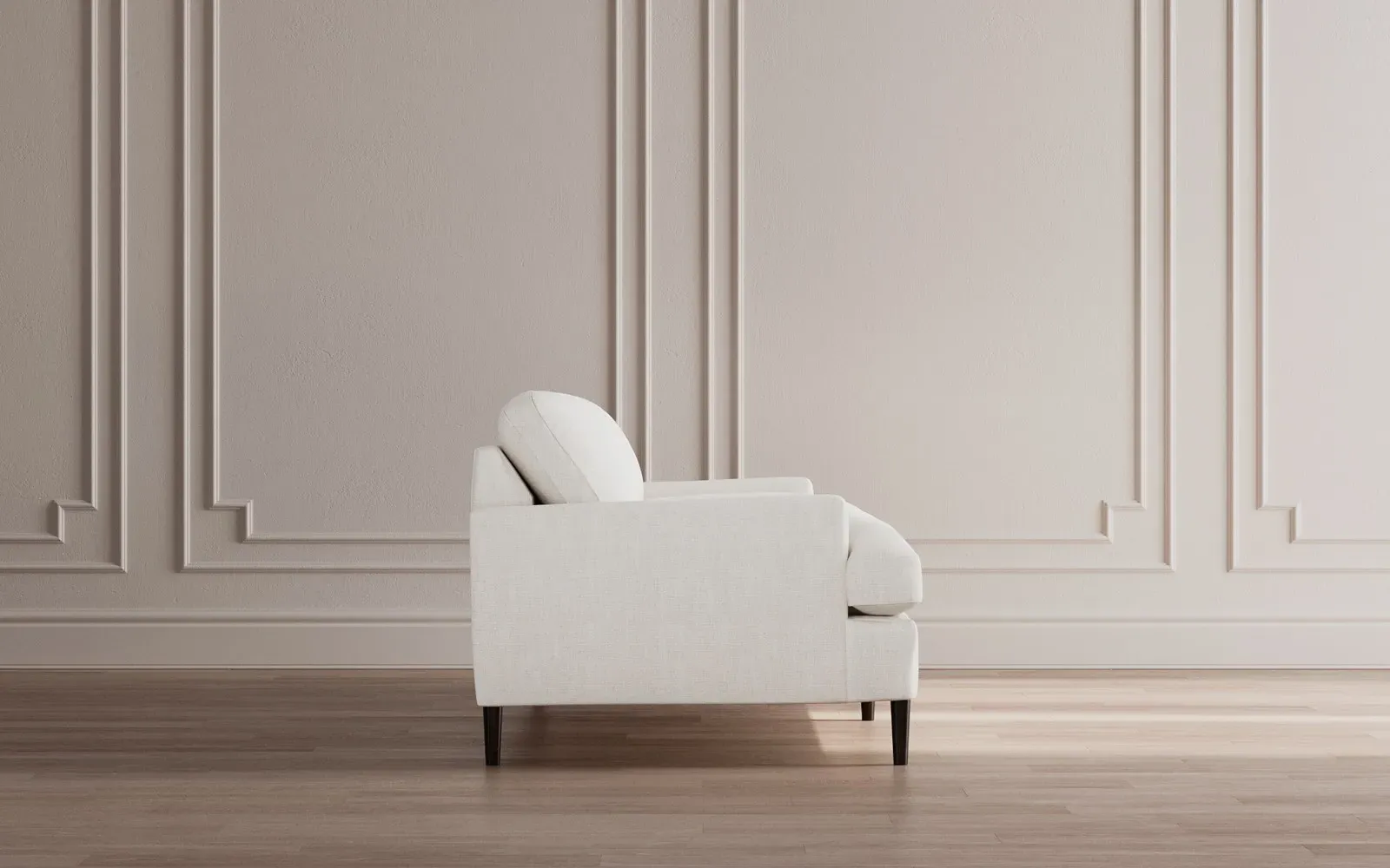 Claudie 3-Seater Sofa - Vanilla