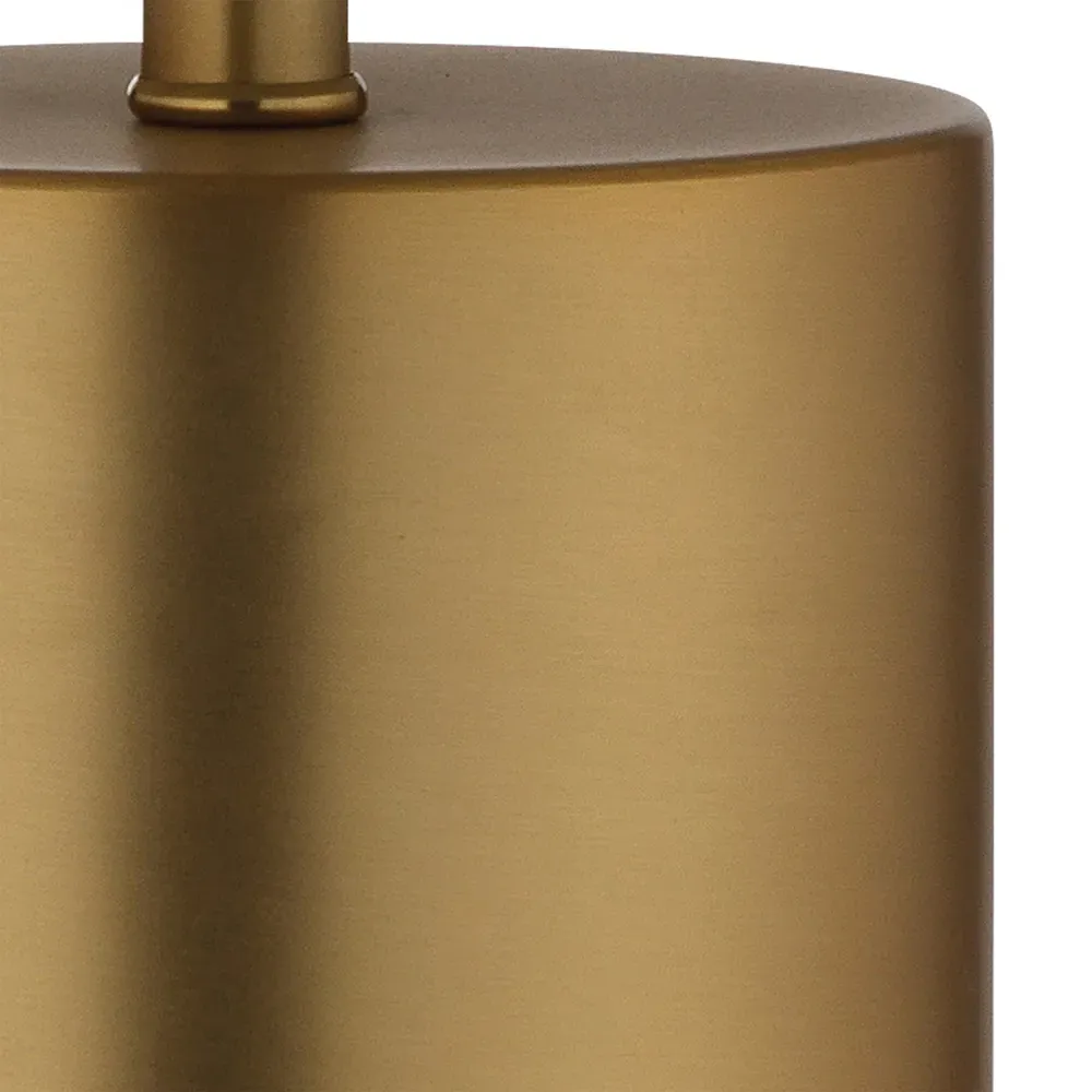 Cleave Dome Table Lamp - Antique Gold, Metal