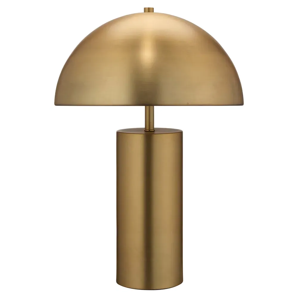 Cleave Dome Table Lamp - Antique Gold, Metal image