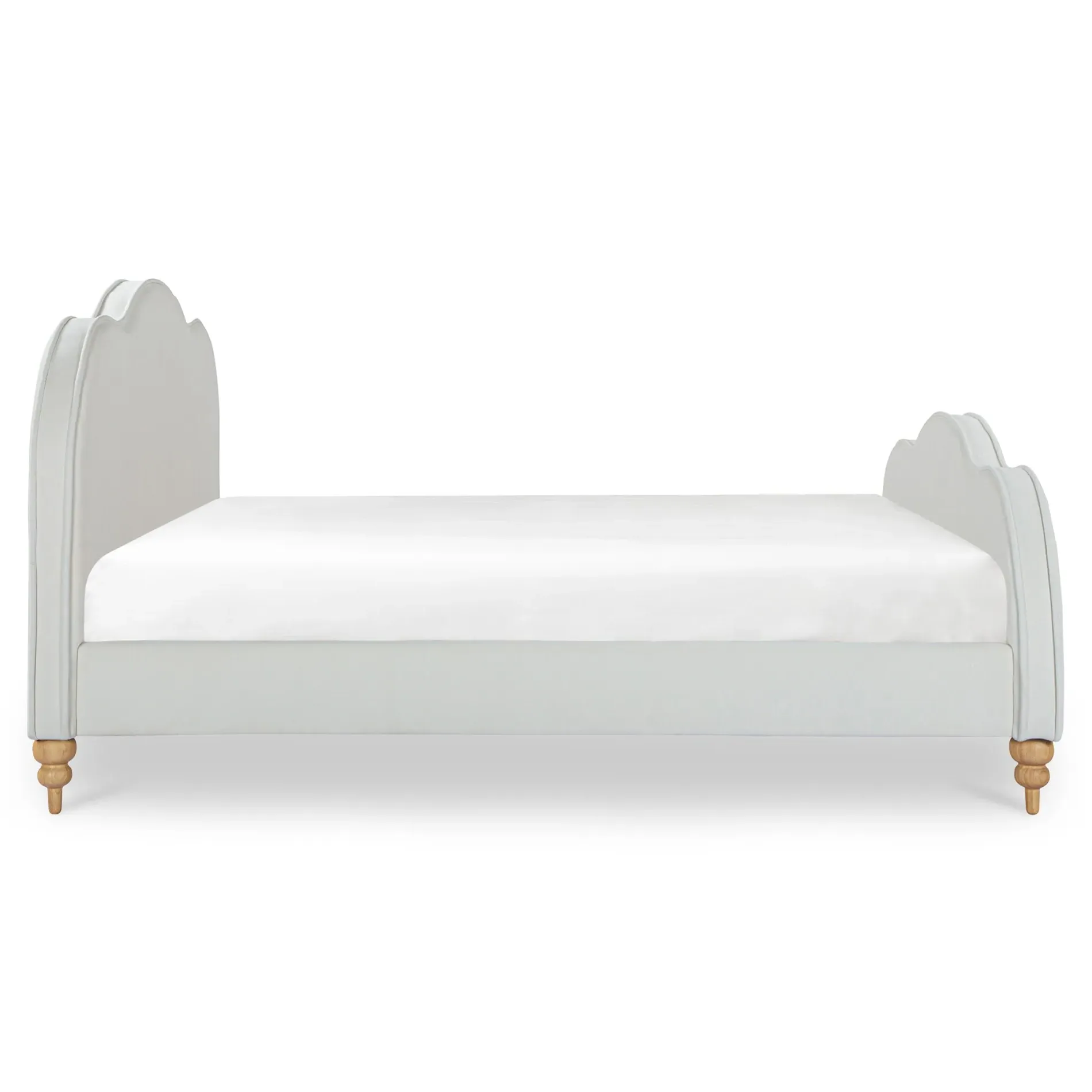Clemence King Size Cloud Bed - Cream