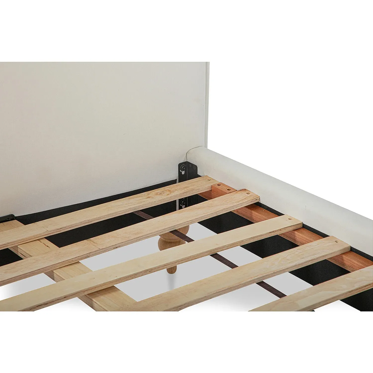 Clemence Queen Size Cloud Bed - Cream