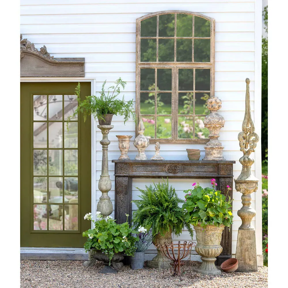 Clementine Garden Spire - Grey Silver