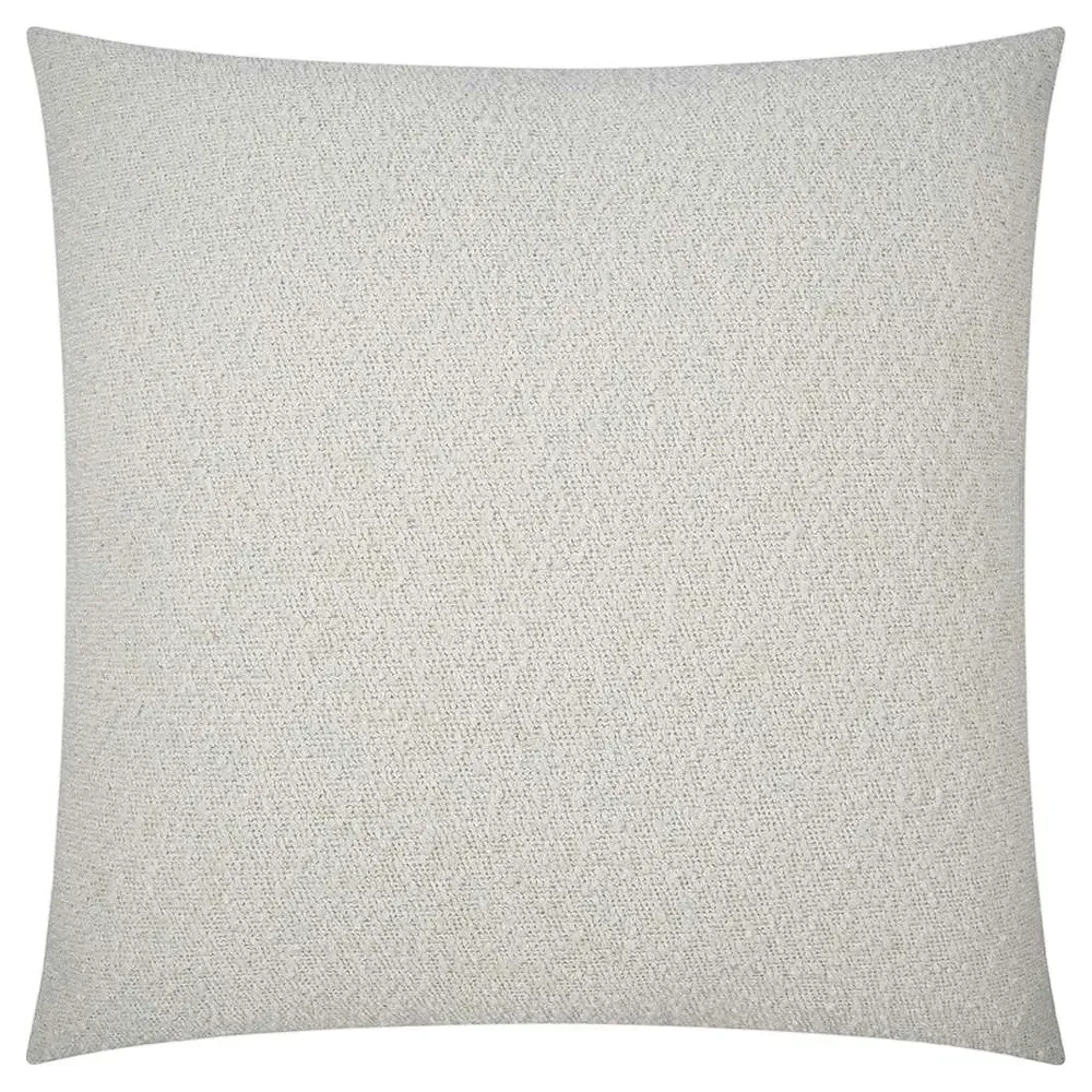 Cleo 22x22 Throw Pillow - Ivory, Polyester
