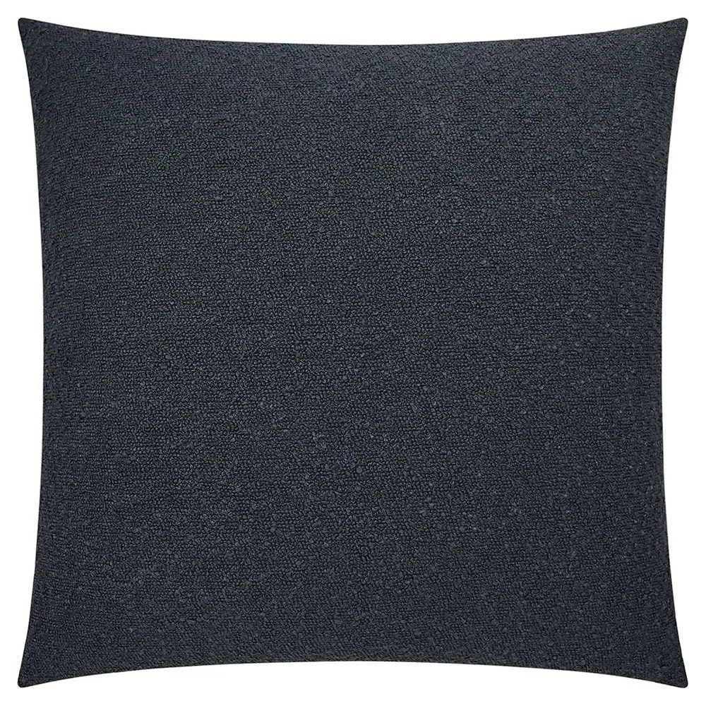 Cleo 24x24 Throw Pillow - Dark Blue, Polyester