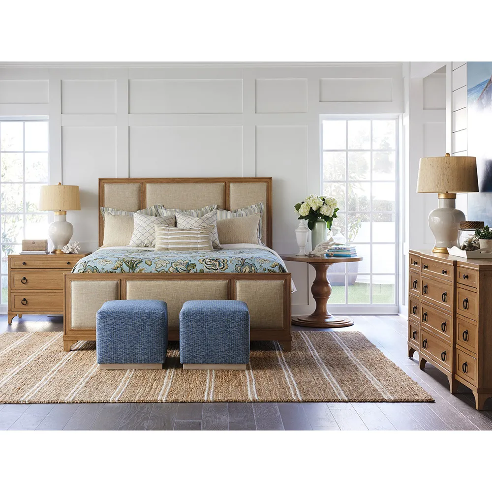 Cliff 3 Drawer Nightstand - Sandstone, Wood