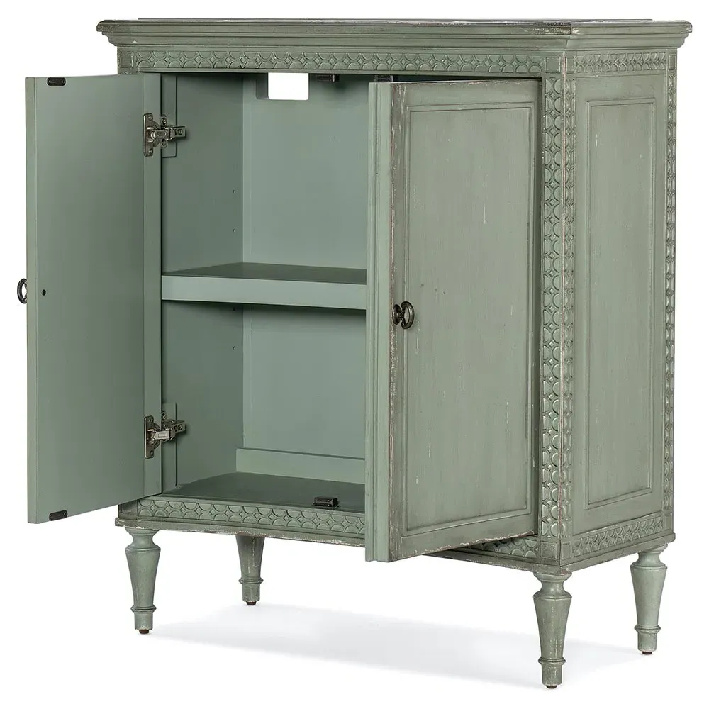 Clinton 2 Door Sideboard - Green, Maple