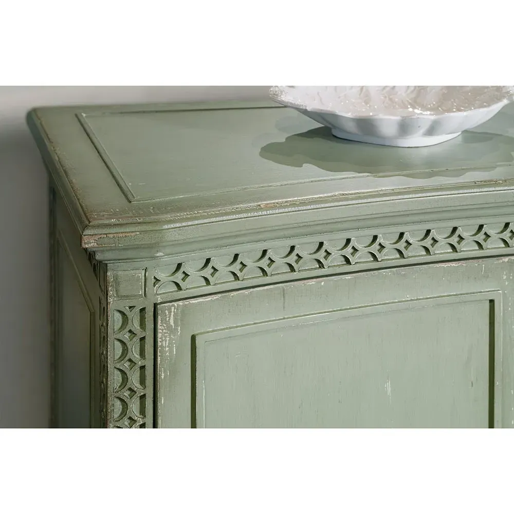 Clinton 2 Door Sideboard - Green, Maple