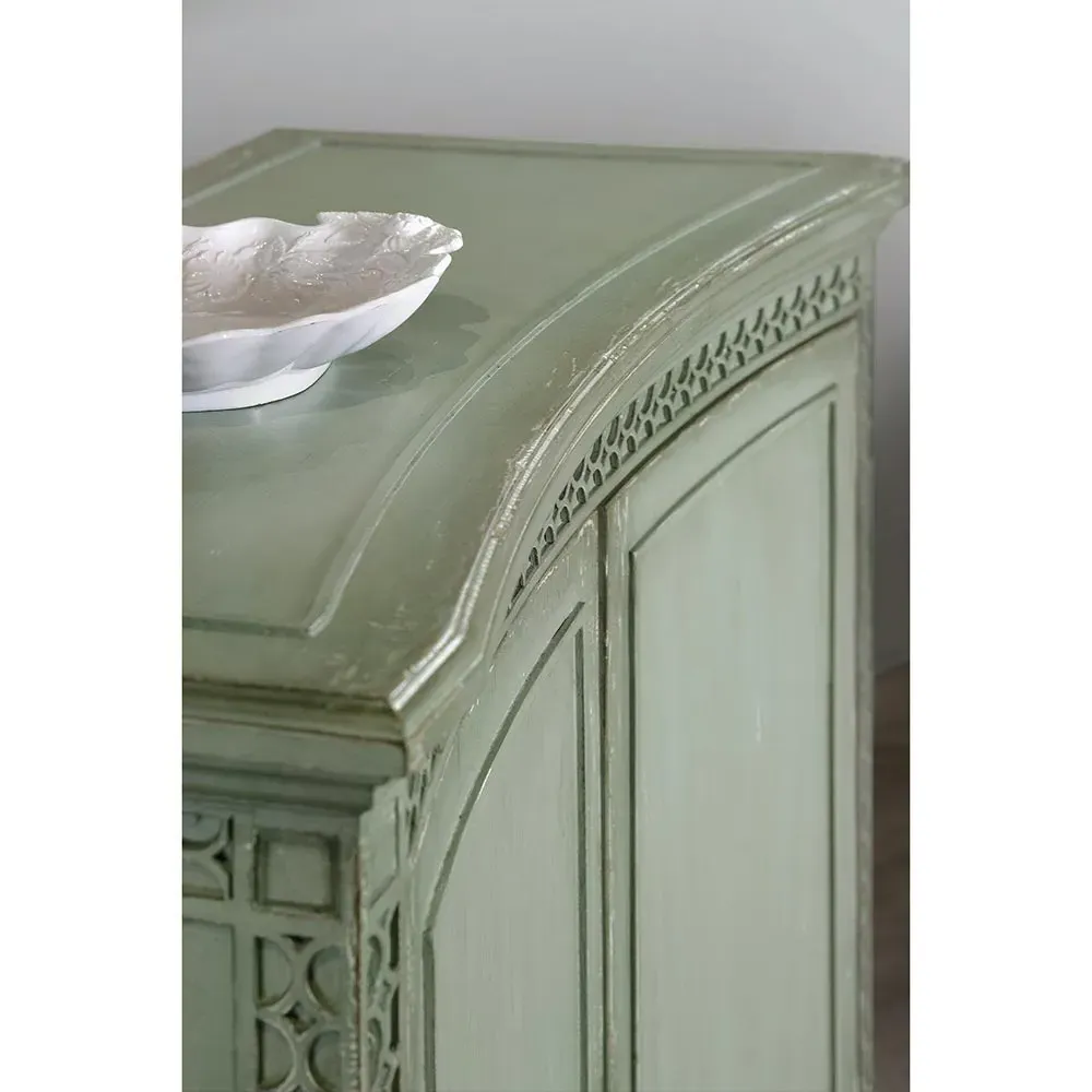 Clinton 2 Door Sideboard - Green, Maple