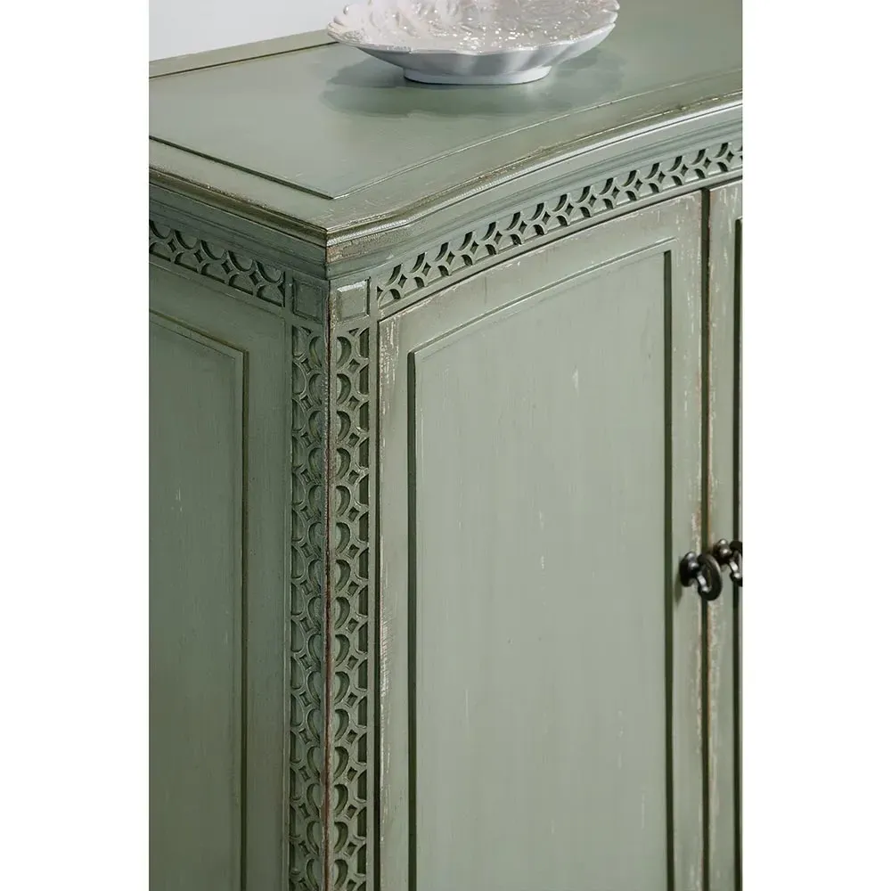 Clinton 2 Door Sideboard - Green, Maple