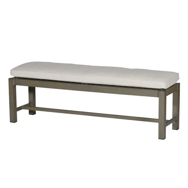 Club Aluminum Outdoor Bench - Slate Grey