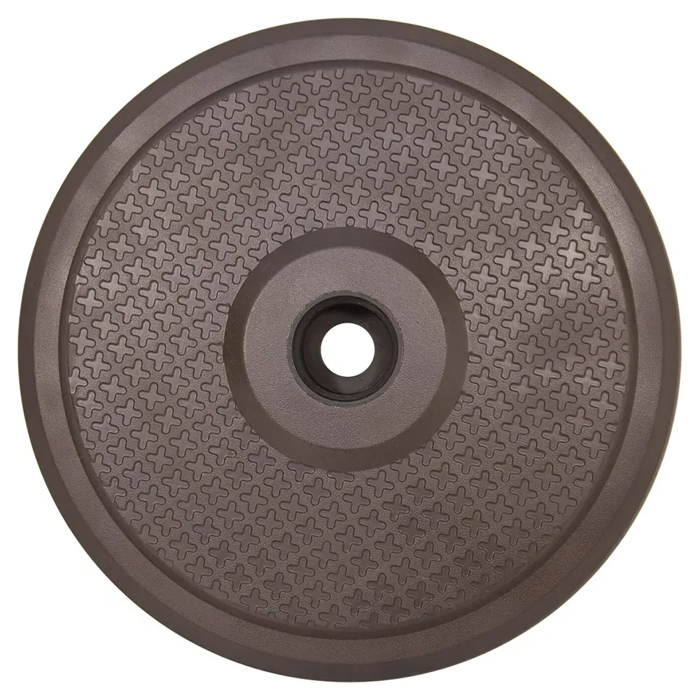 Clyde Outdoor Umbrella Base - Bronze, Concrete