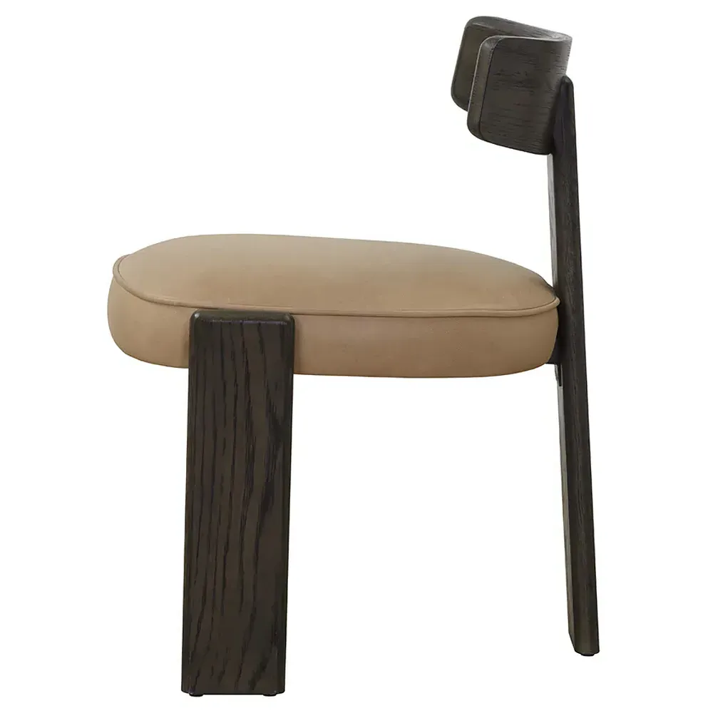 Cobham Dining Side Chair Set of 2 - Brown, Oak