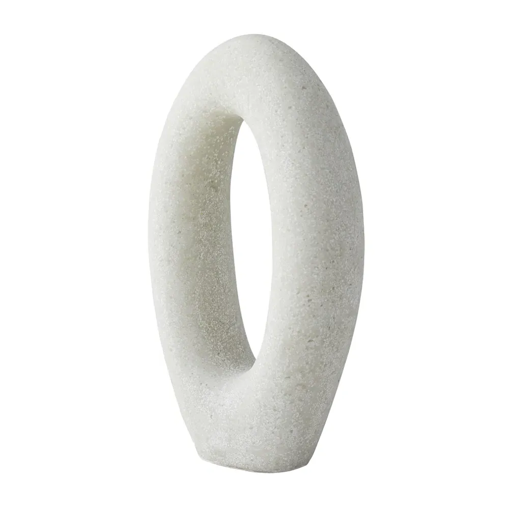 Coco Ricestone Sculptures Set of 3 - White