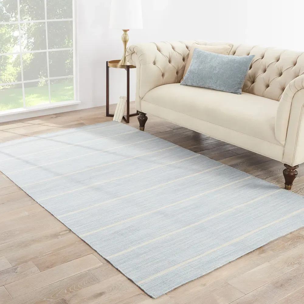 Codie Celestial Patterned Rug - Blue, Wool