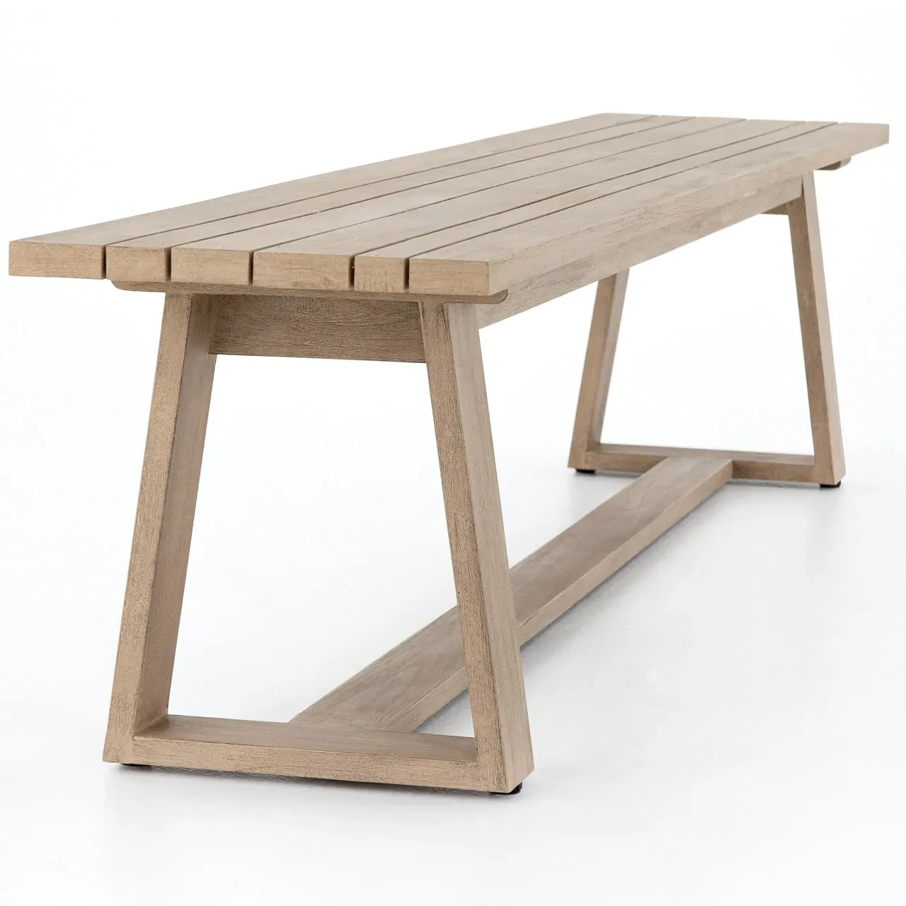 Cody Outdoor Dining Bench - Natural, Teak
